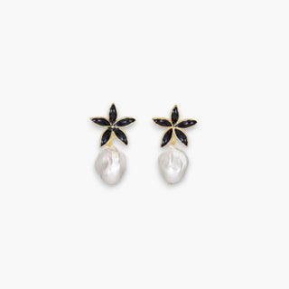 DALIA EARRINGS - Baroque Pearl