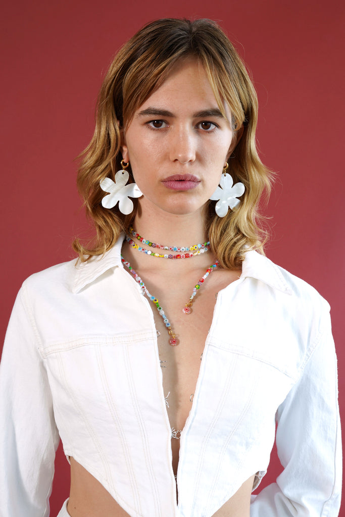 IRIS WRAP NECKLACE