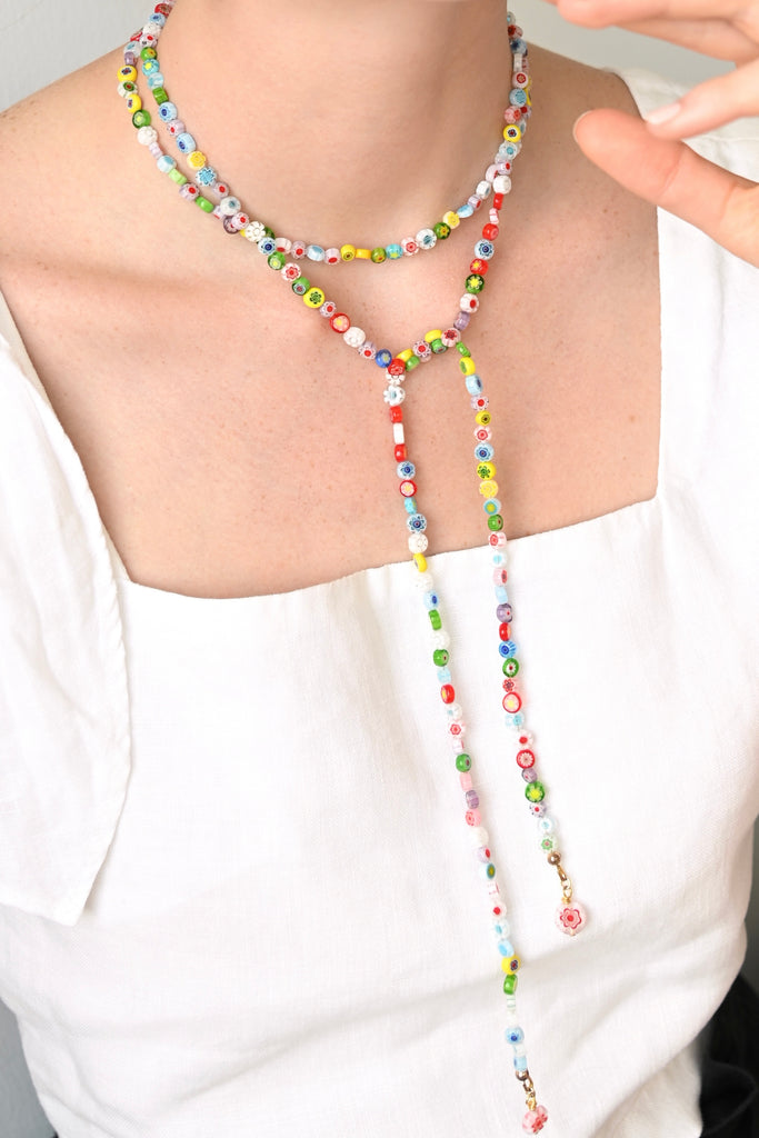 IRIS WRAP NECKLACE